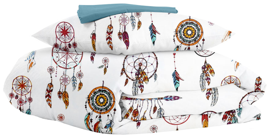 

Комплект постельного белья Cosas Dreamcatcher Red El Sky 155x215 см