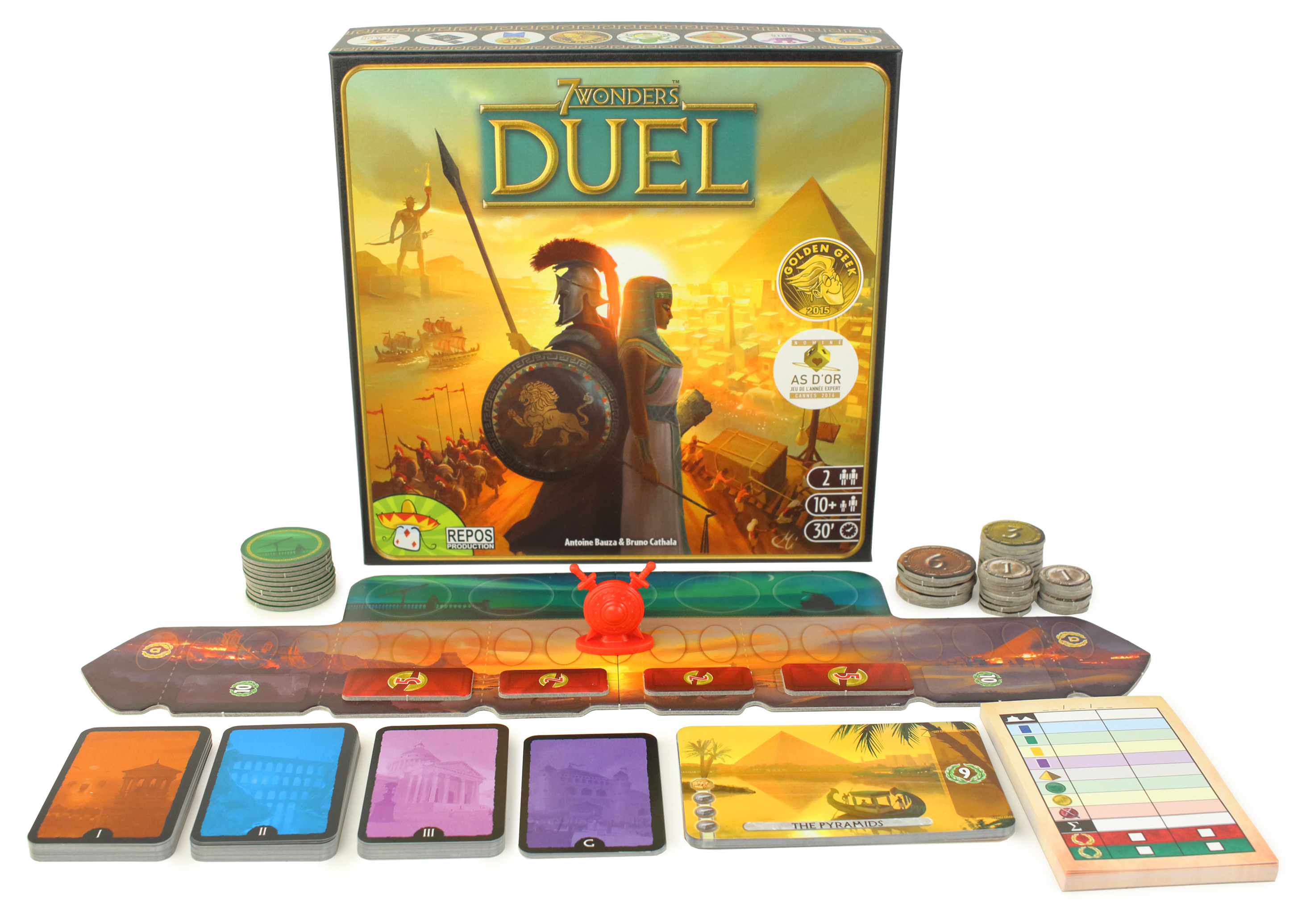 Настольная игра 7 Чудес: Дуэль (7 Wonders: Duel) – фото, отзывы,  характеристики в интернет-магазине ROZETKA от продавца: BoardGames | Купить  в Украине: Киеве, Харькове, Днепре, Одессе, Запорожье, Львове