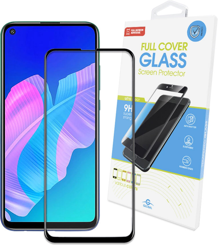 

Защитное стекло Global Full Glue для Huawei P40 Lite E Black