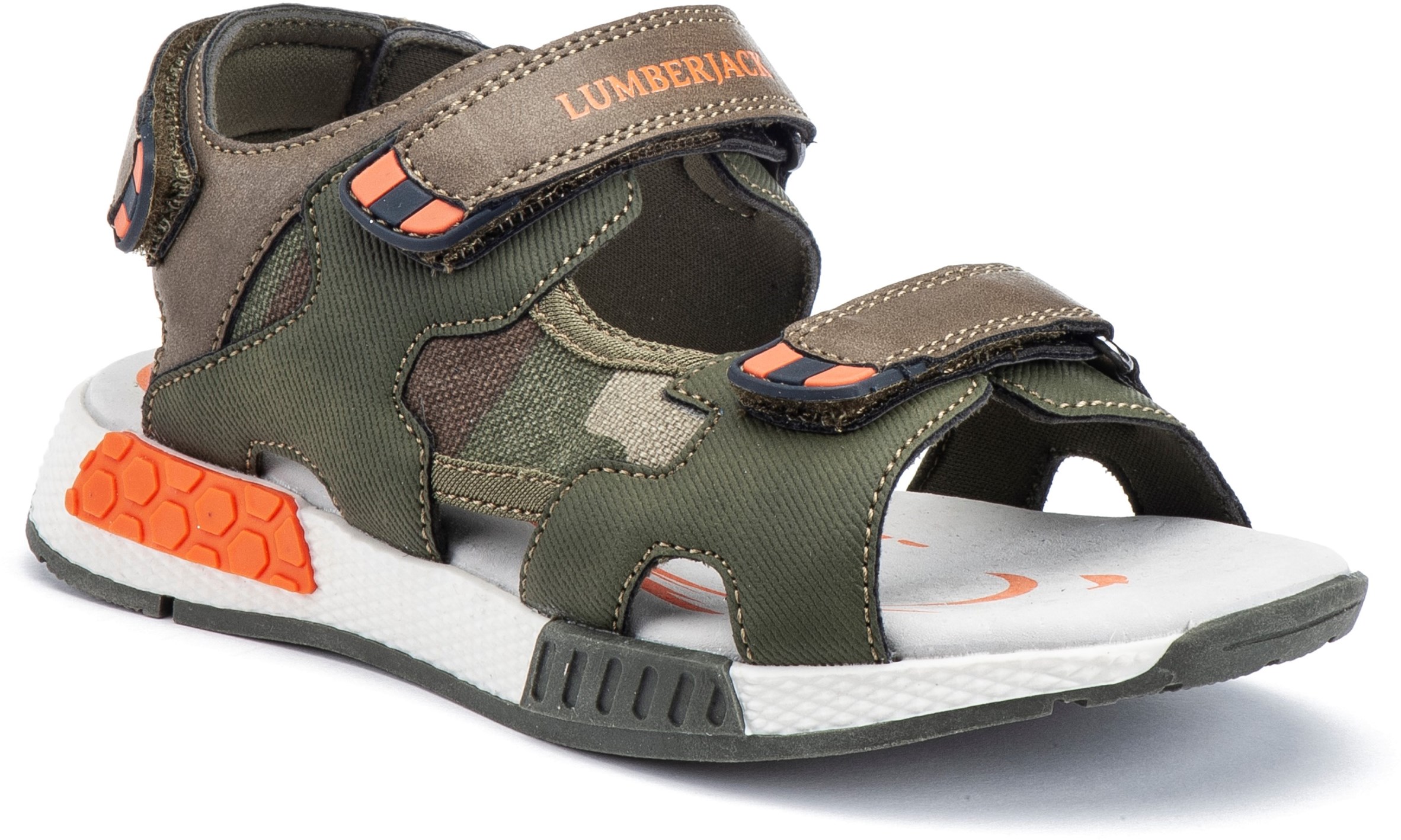 

Сандалии Lumberjack Corsy SB54806-003-M0634 31 19.7 см Хаки/Оранжевый