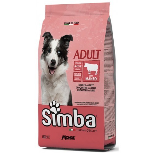 

Сухой корм для собак SIMBA DOG с говядиной 10 кг (70009843)