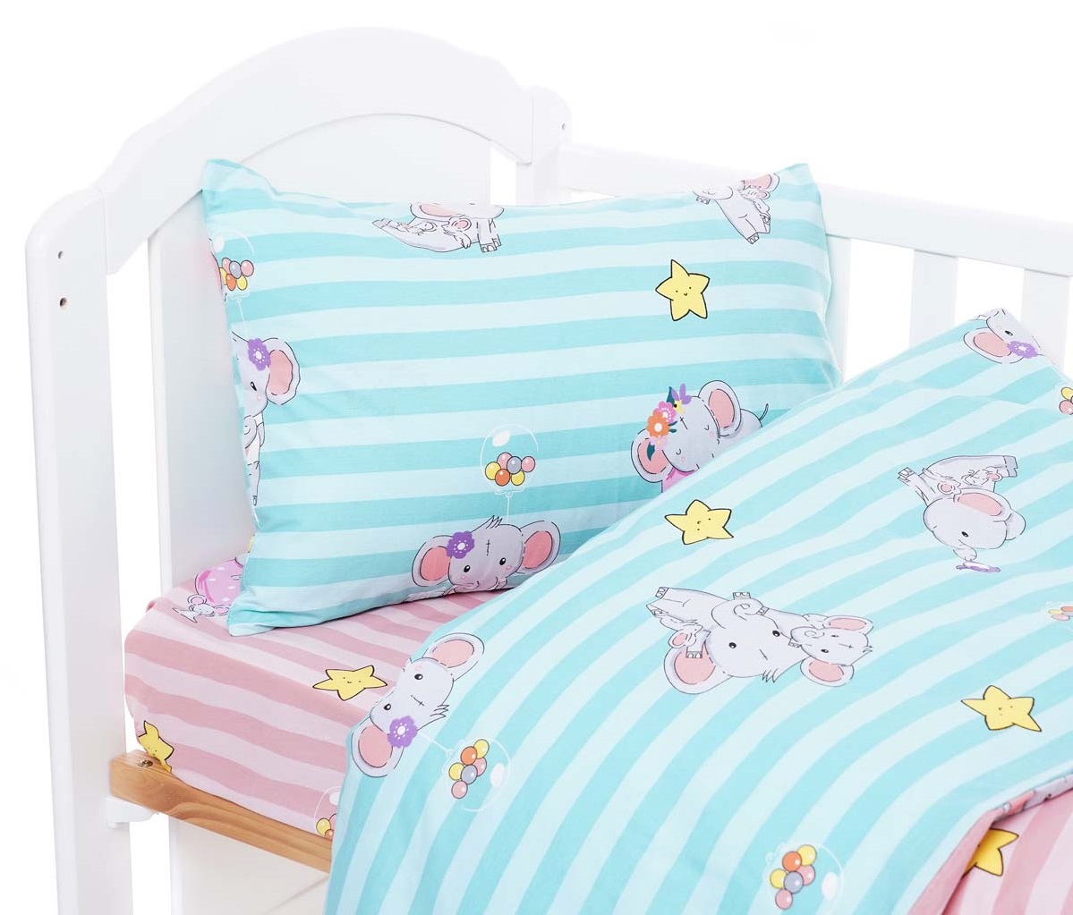

Комплект постельного белья SoundSleep Ранфорс Pink Dreams 112х147