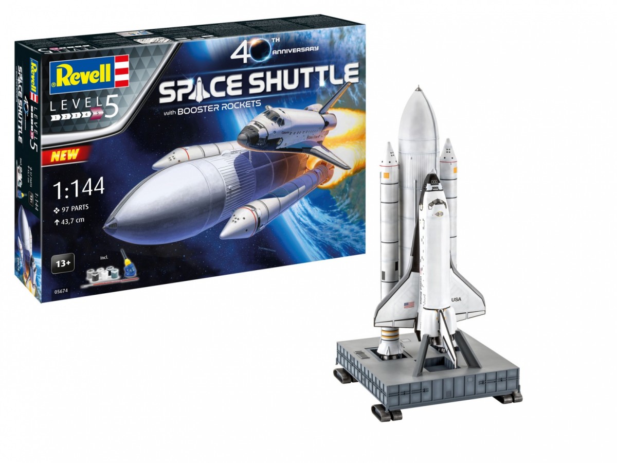 

Сборная модель Revell Подарочный набор Space Shut&Boost (05674)