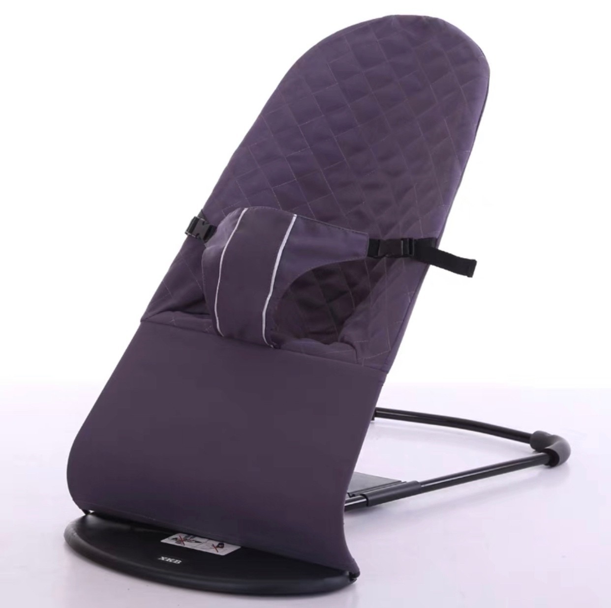 

Кресло- шезлонг качалка WonderLand Baby Balance Chair Baby хлопок, коттон для новорожденных Серый