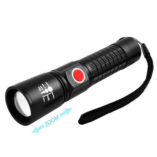 

Сверх яркий фонарь Small Sun P520 со светодиодом HP50, АКБ, zoom, индикация заряда.