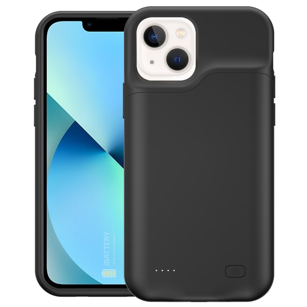 

Чехол аккумулятор iBattery для iPhone 13 Mini 6000 mAh black