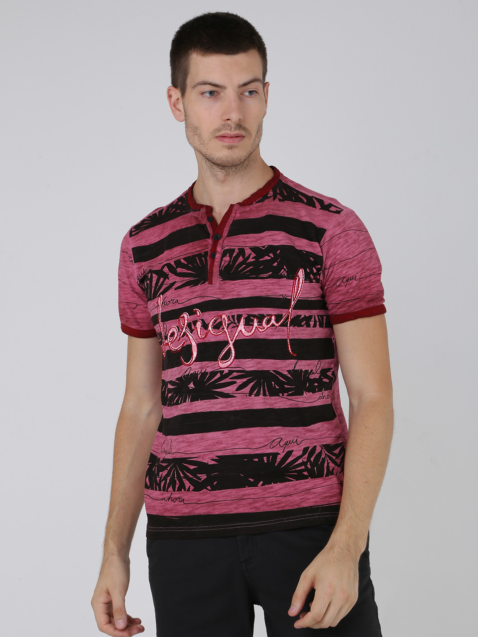 

Футболка Desigual Бордовый, Футболка Desigual Бордовый S