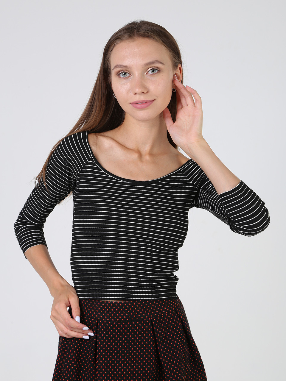 

Реглан Pull&Bear Черный, Реглан Pull&Bear Черный S