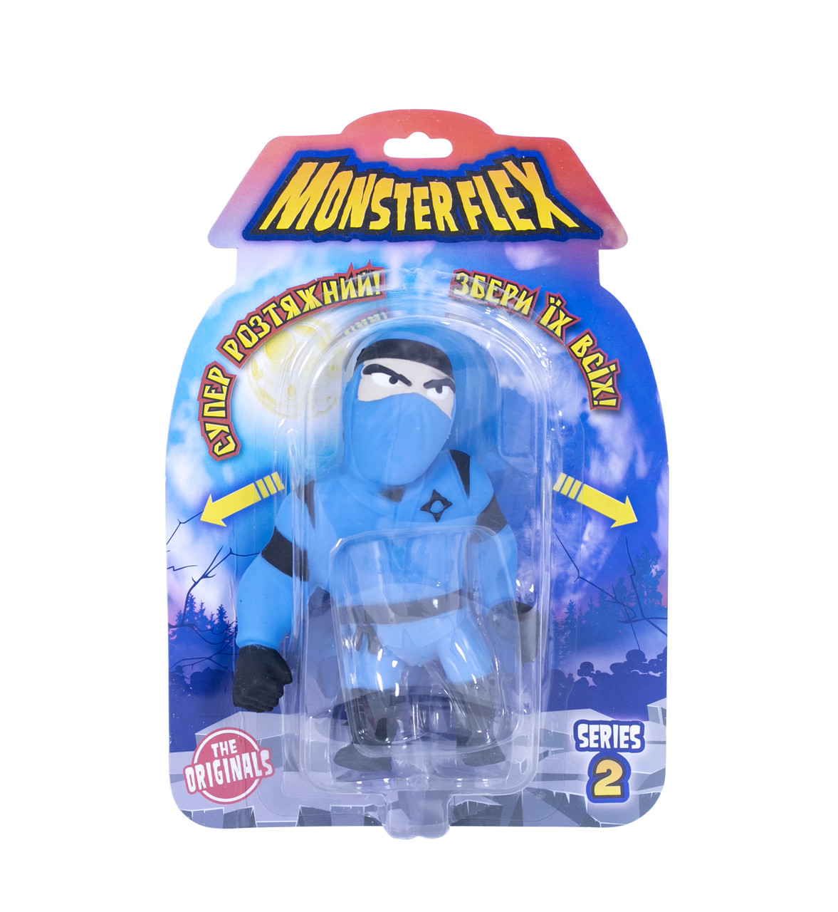 

Игрушка растягивающаяся Monster Flex 90010 Блакитний ниндзя