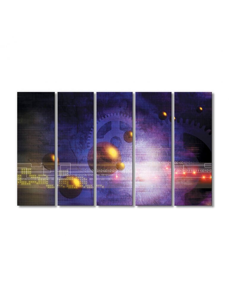 

Модульная картина Artel «Переход эпох» 5 модулей 80x120 см