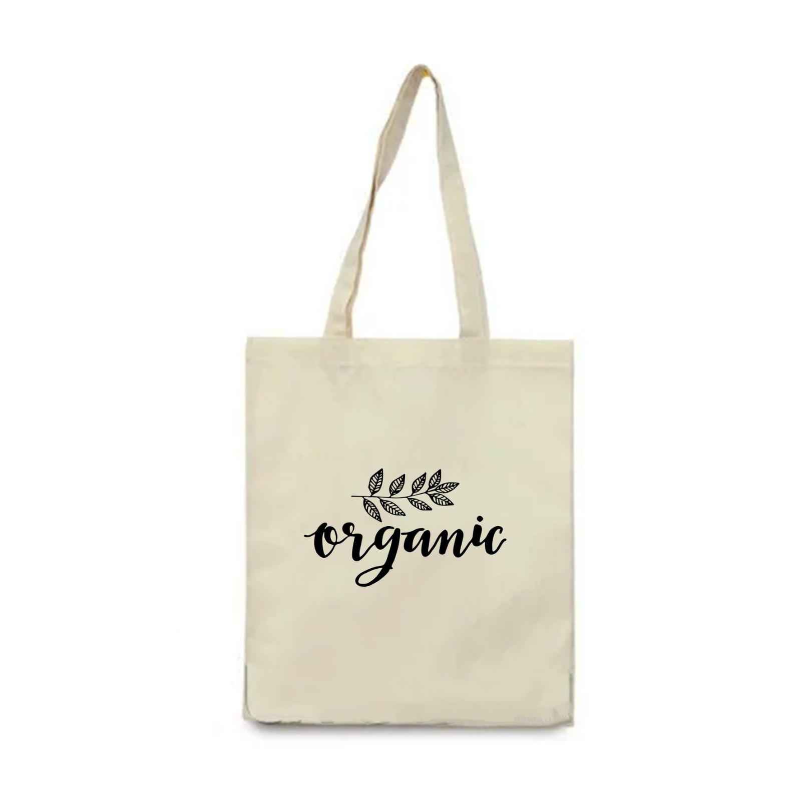 

Екосумка Vivay з принтом Organic 38x42 см Бежева (5368)