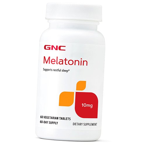 

Мелатонин, Melatonin 10, GNC 60вегтаб (72120003)