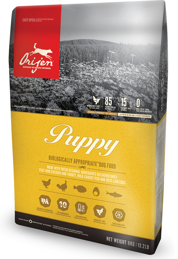 

Сухой корм Orijen (Ориджен) Puppy для щенков всех пород 2 кг