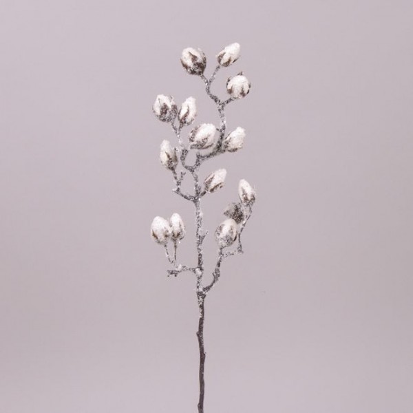 

Ветка магнолии заснеженная Flora 75447 (NAT07191)