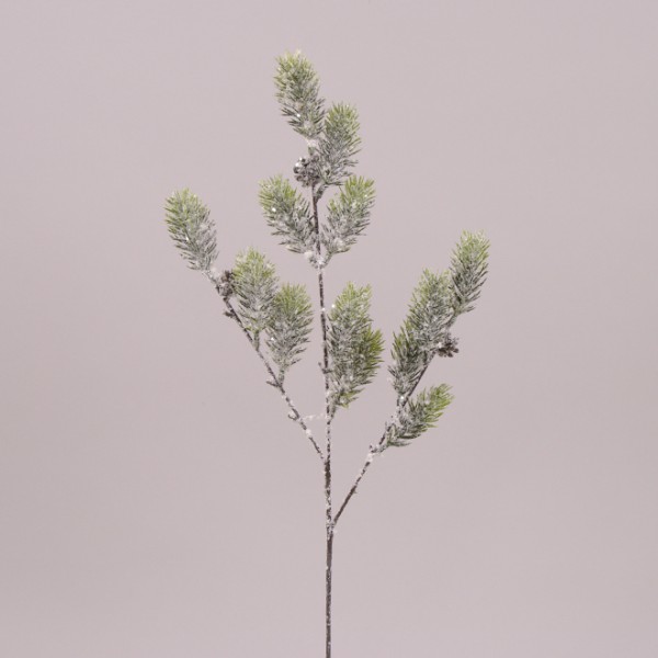

Ветка елки заснеженная 63 см. Flora 75563 (NAT07242)