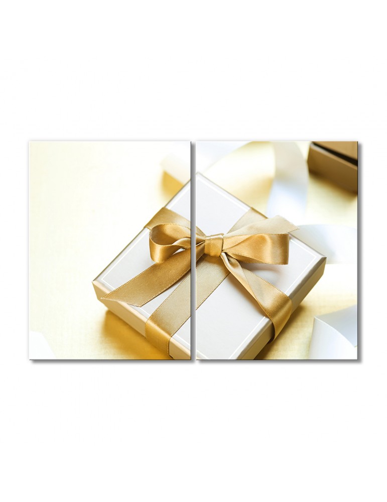 

Модульная картина Artel «Позолоченный подарочек» 2 модуля 90x135 см