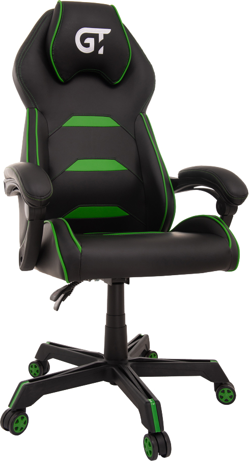 

Кресло для геймеров GT RACER X-2833 Black/Green