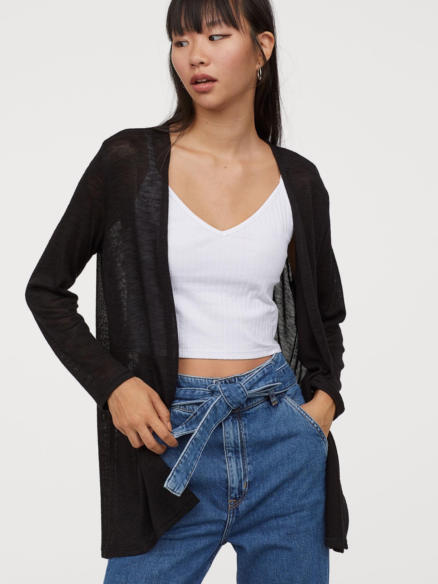 

Кардиган H&M XAZ163935IPRU  Черный, Кардиган H&M XAZ163935IPRU XS Черный