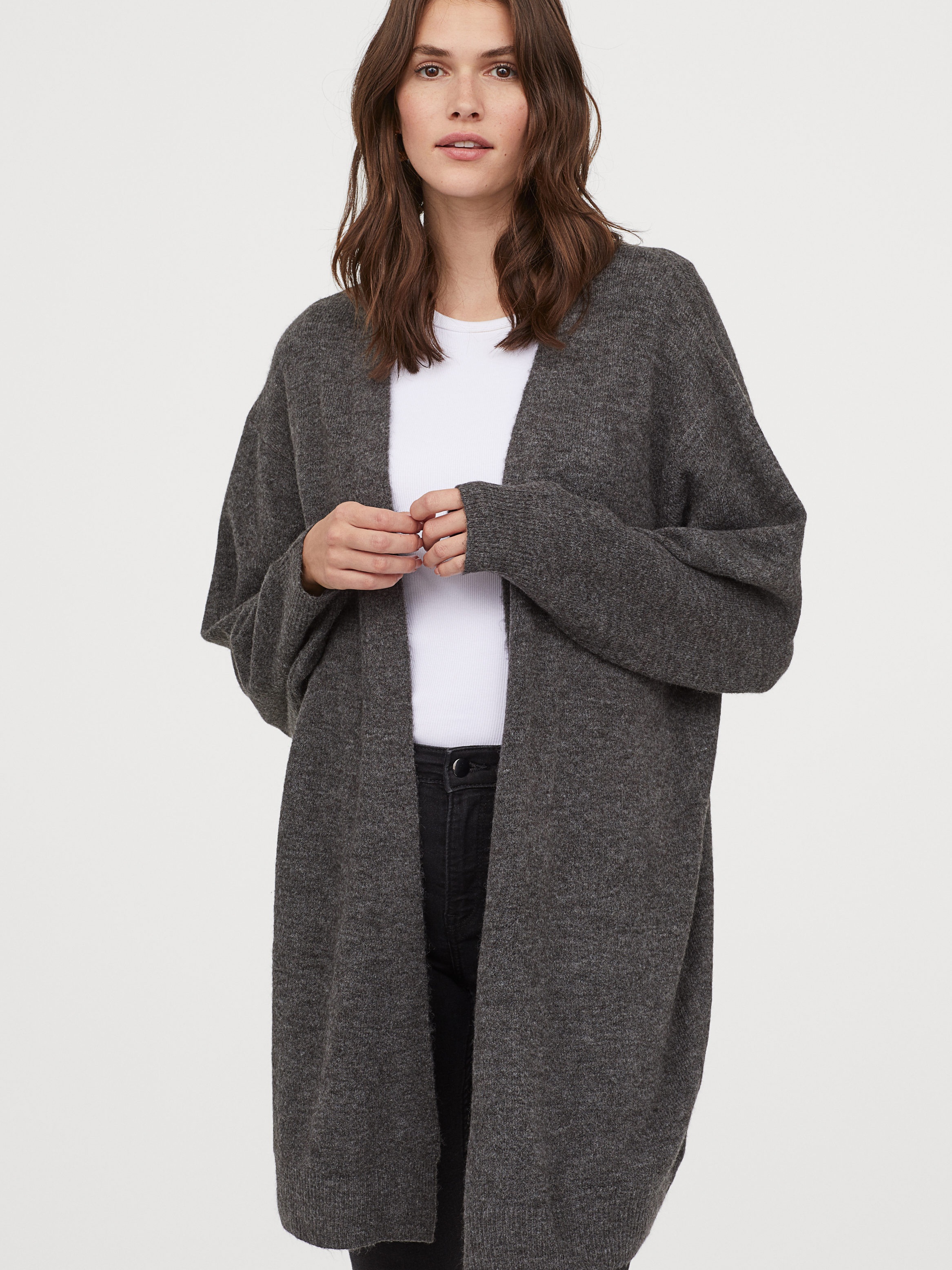 

Кардиган H&M XAZ168147IYXI M Темно-серый