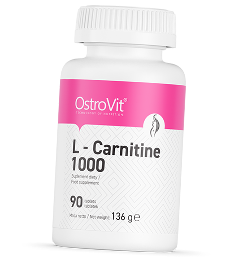

Карнитин, L-carnitine 1000, Ostrovit 90таб (02250005)