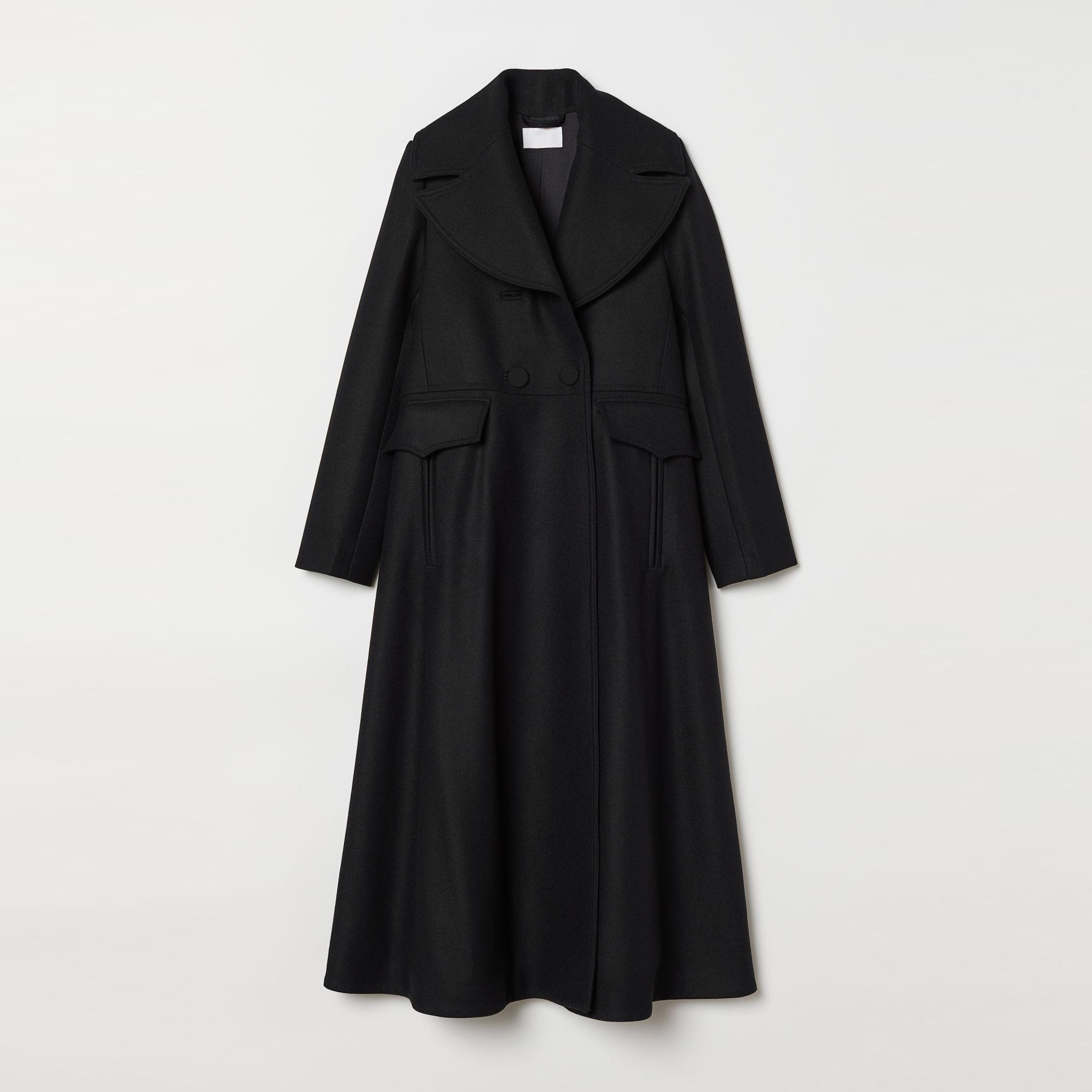 

Пальто H&M XAZ153347YWXW  Черное, Пальто H&M XAZ153347YWXW 34 Черное