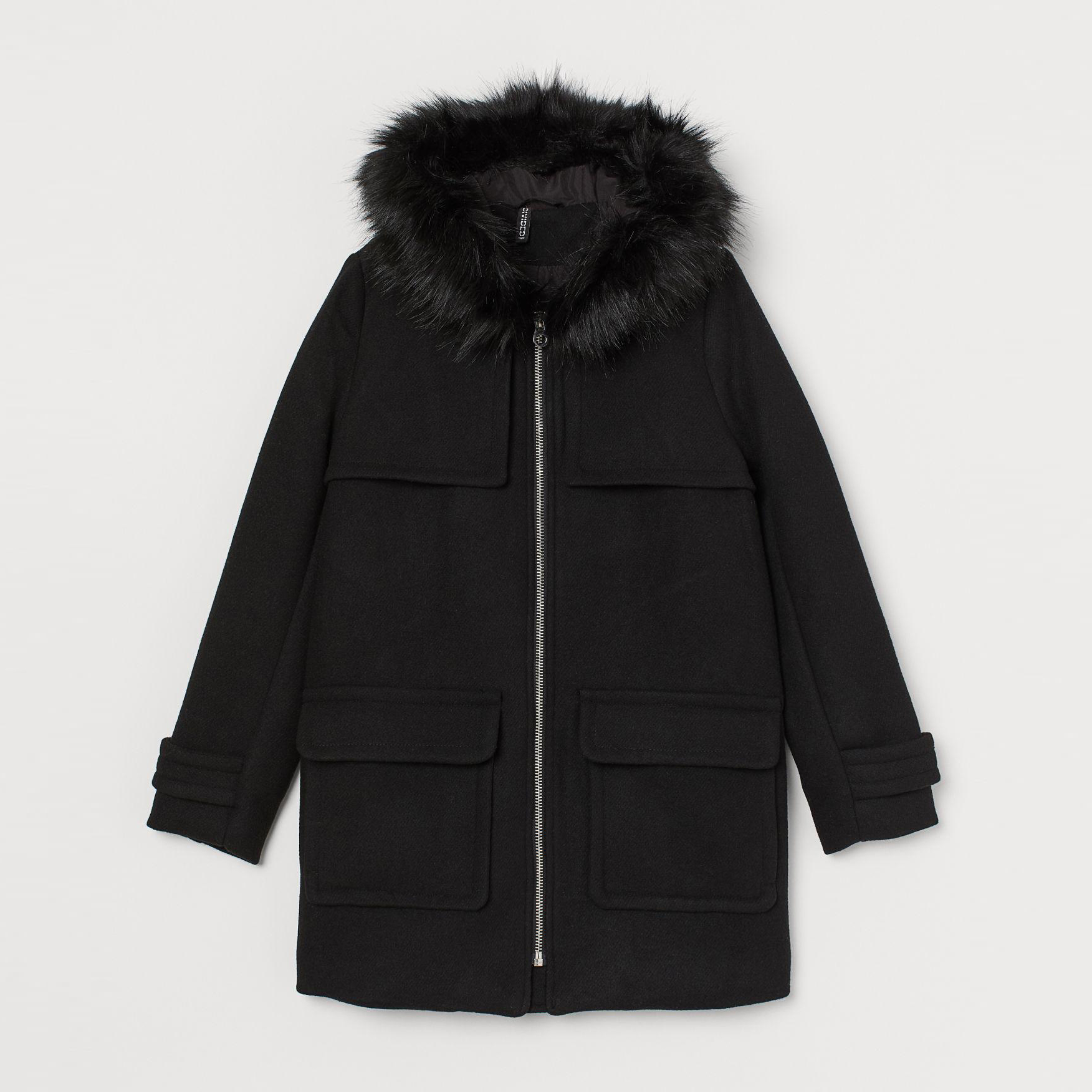 

Пальто H&M XAZ178362EVGX  Черное, Пальто H&M XAZ178362EVGX 36 Черное