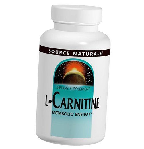 

Карнитин Фумарат, L-carnitine, Source Naturals 60капс (02355003)