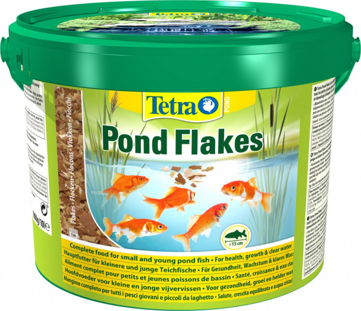 

Корм для прудовых рыб Tetra Pond Flakes 10 л / 800 гр 172012