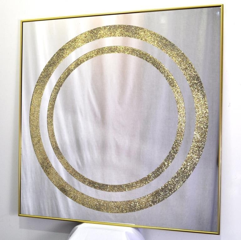 

Зеркало с глиттер Seaps Zerrofixx Glitter circle gold. X10 №3309A