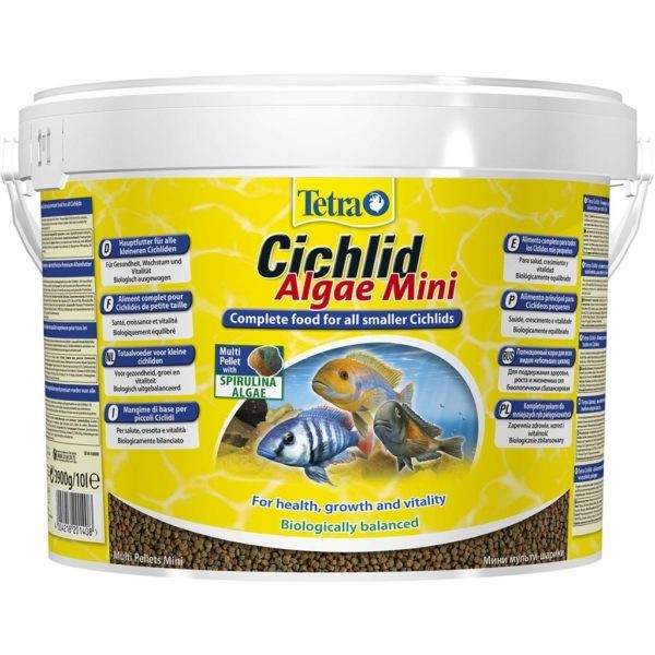 

Корм для рыб Tetra Cichlid Algae Mini 10 л/ 3,9 кг 201408
