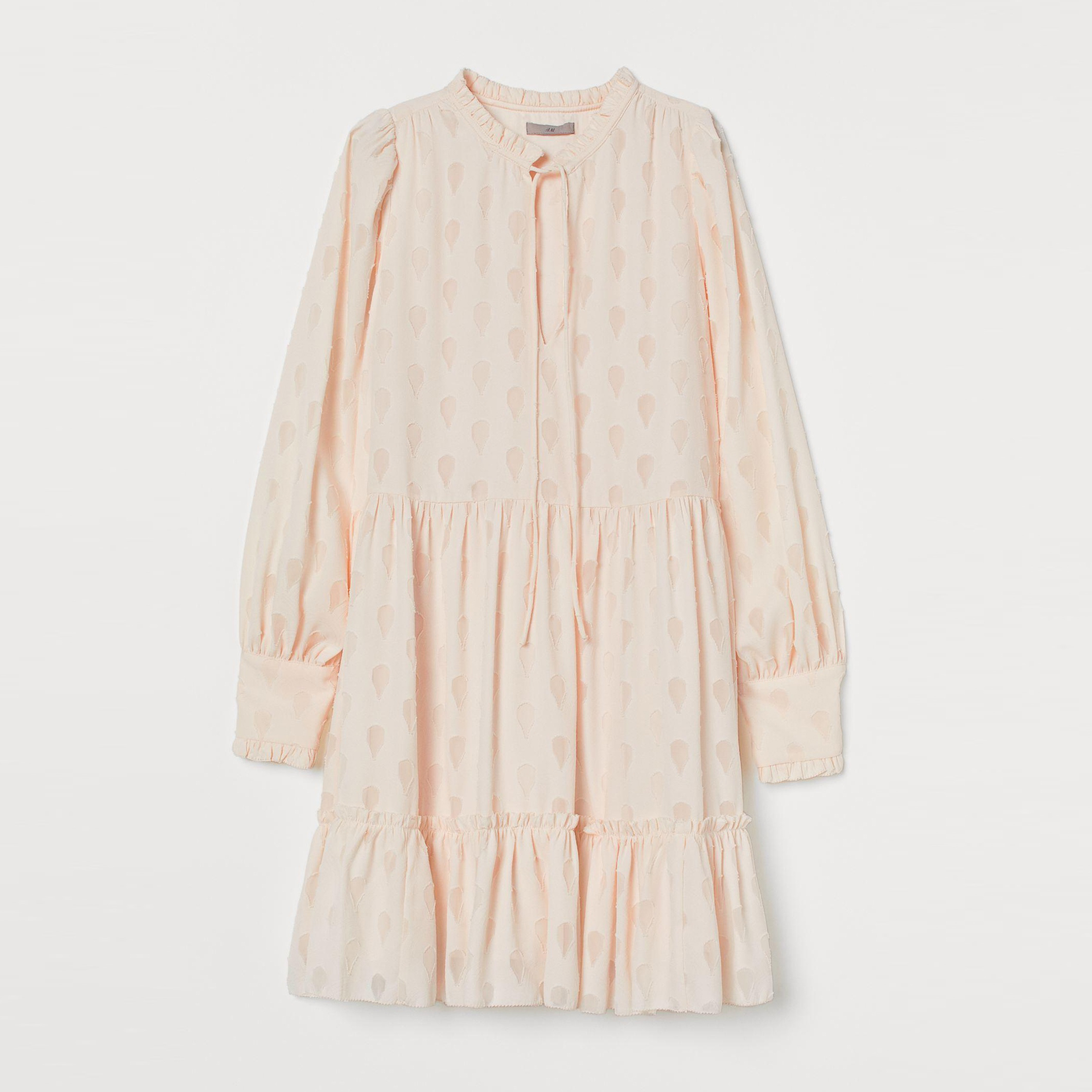 

Платье H&M XAZ236212OXZZ  Молочное, Платье H&M XAZ236212OXZZ 44 Молочное