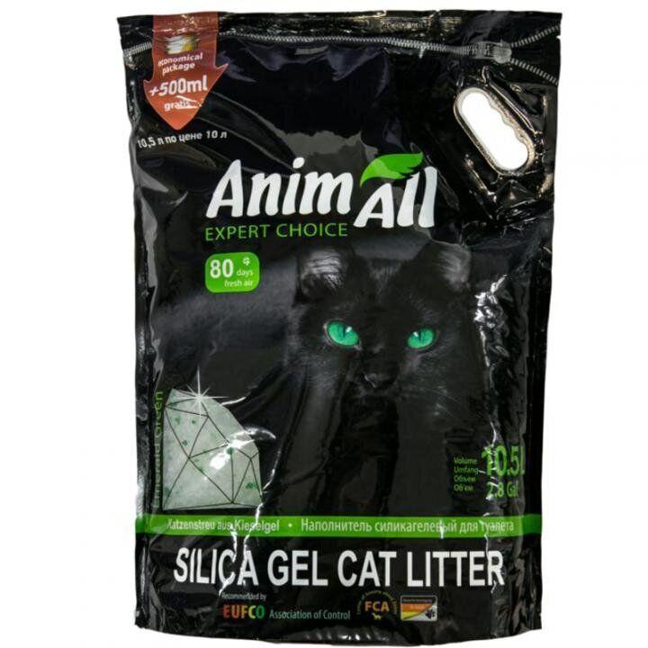 

Наполнитель туалетов для кошек AnimAll силикагель Зеленый изумруд 10.5 л (4.4 кг)