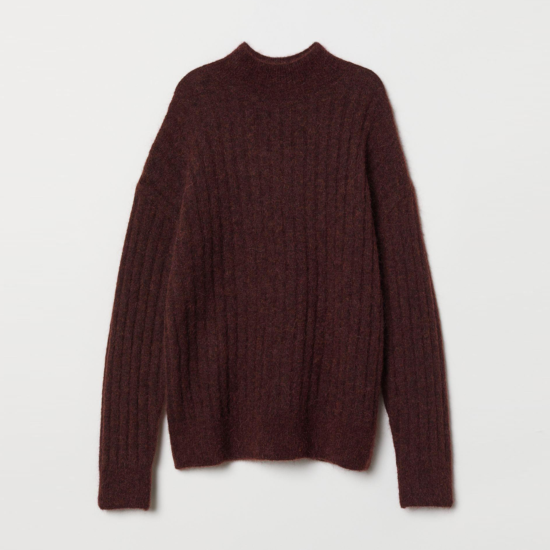 

Свитер H& XAZ173394FFVU  Бордовый, Свитер H&M XAZ173394FFVU M Бордовый