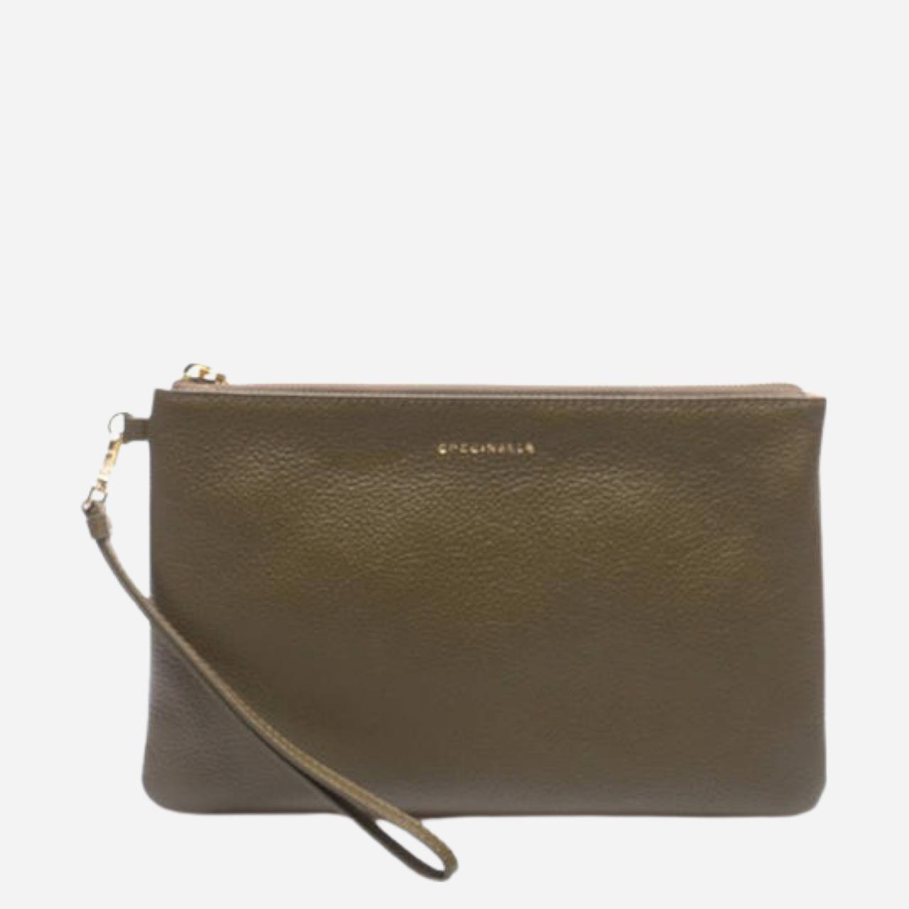 

Кошелек женский кожаный Coccinelle Pochette Pelle Vitello E5EV119A107-G06 Evergreen