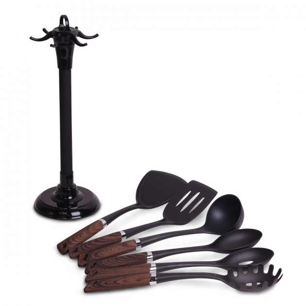 

Набор кухонных принадлежностей Kamille Vizo на подставке КМ-5030А