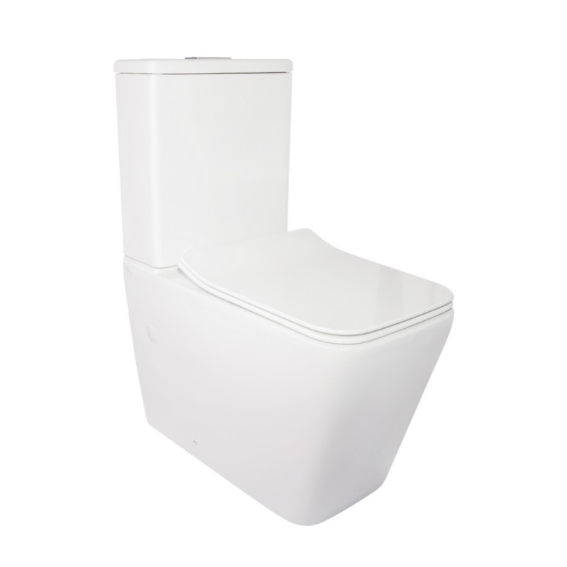 

Унитаз компакт Qtap Crow безободковый с сиденьем Soft-close, 83.5х36.5х64 см, белый (76501)
