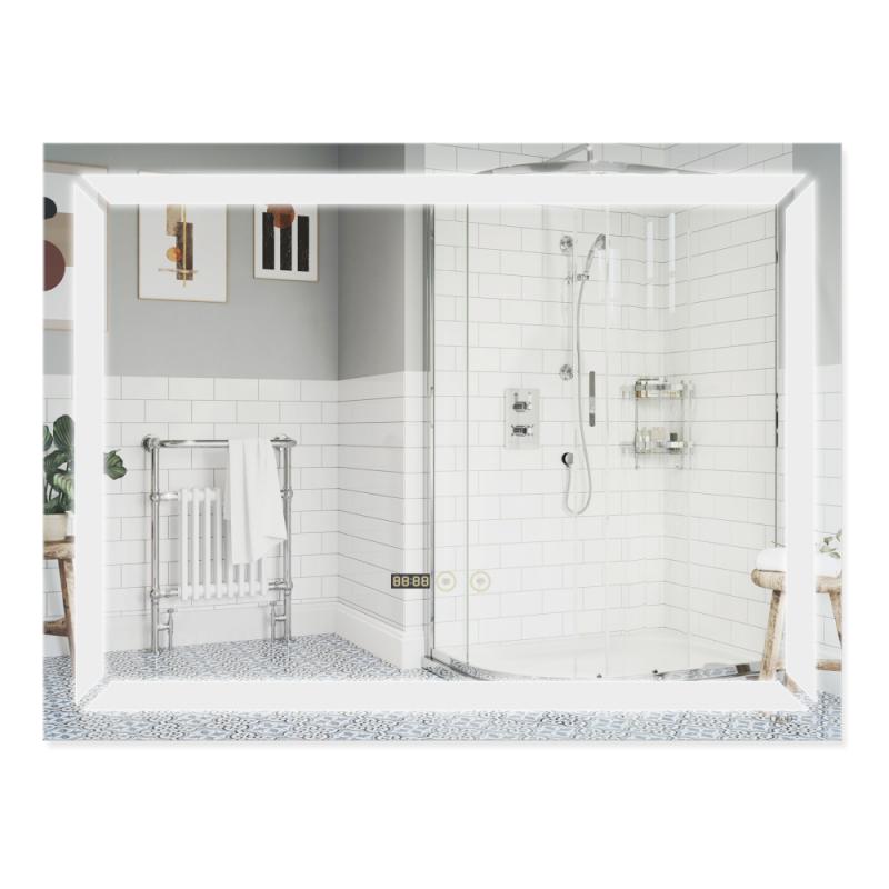 

Зеркало Qtap Mideya с антизапотеванием (DC-F605) 80х60см QT2078F605W (79559)