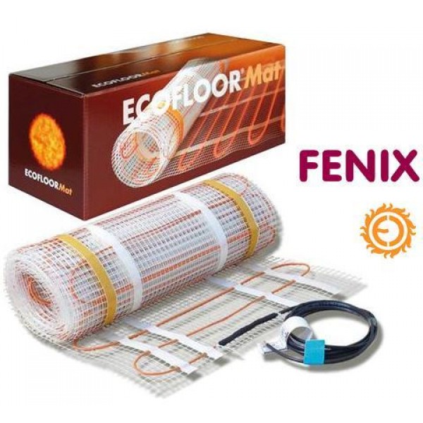 

Нагревательный мат Fenix 5.1 кв.м, 810 Вт под плитку