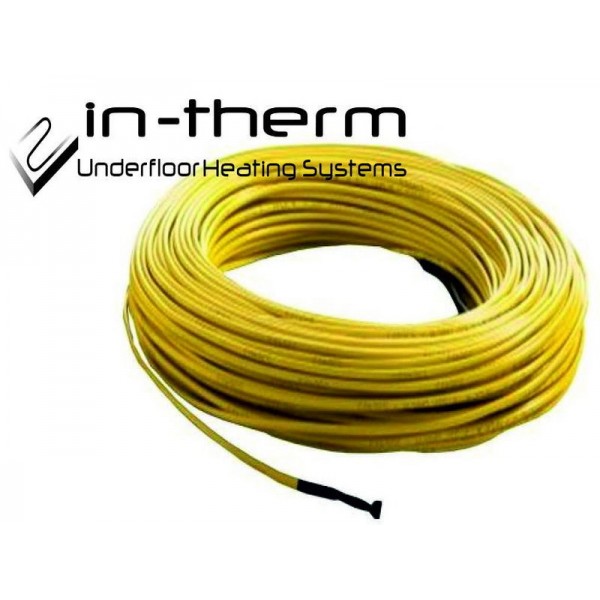 

Кабель двухжильный In-Therm 3.8 кв.м, 640 Вт