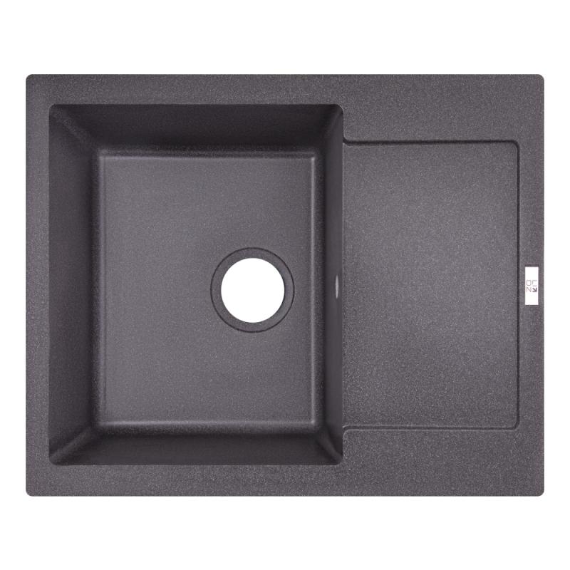 

Кухонная мойка Lidz 625x500/200 GRF-13 (LIDZGRF13625500200) матовый графит (80808)