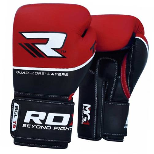 

Боксерские перчатки RDX Quad Kore RDX Inc 14oz Черно-красный (37260019)