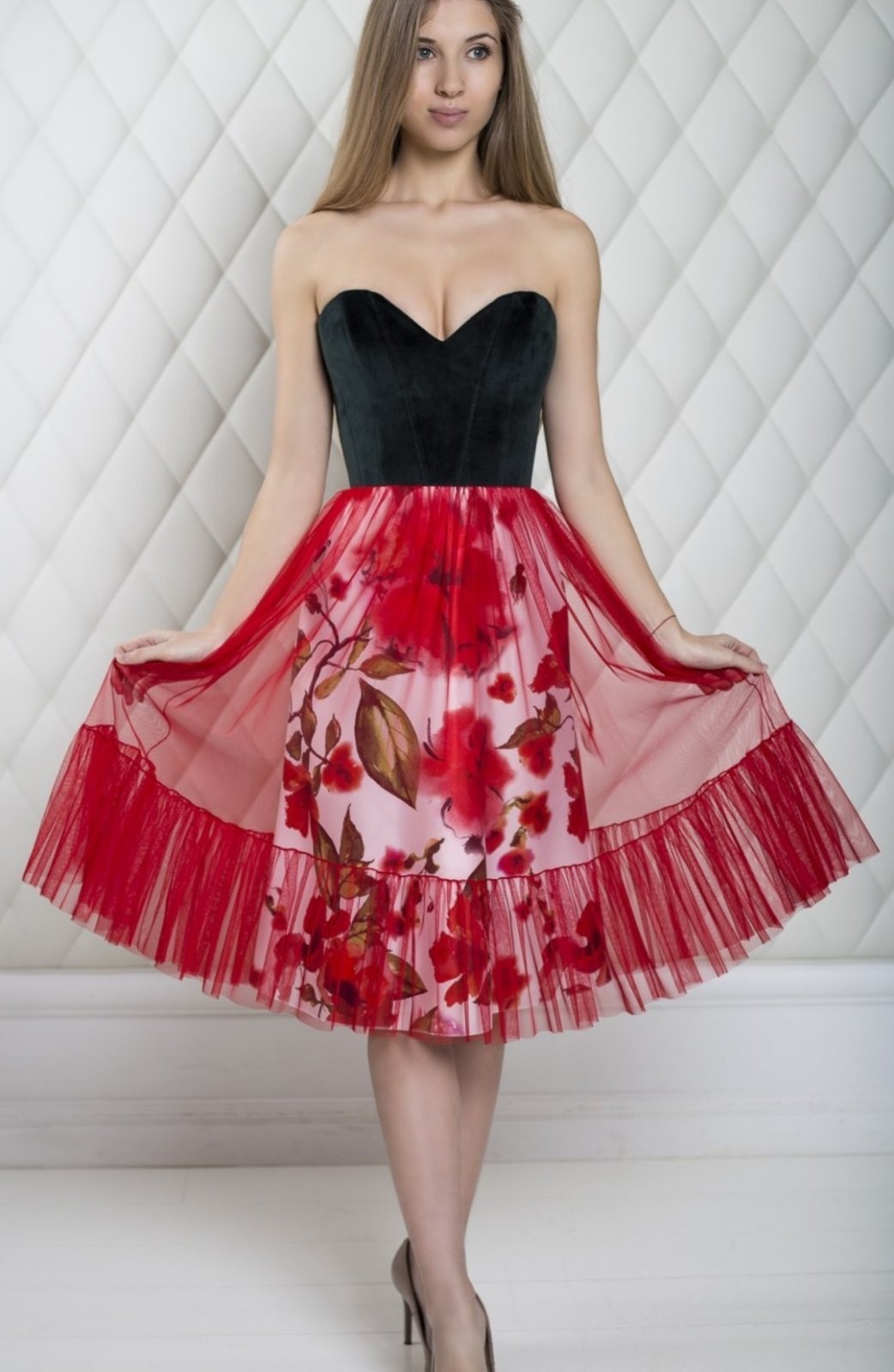 

Вечернее платье ANGEL FASHION DRESS АРСЕЛЬ зеленый/красный, Вечернее платье ANGEL FASHION DRESS АРСЕЛЬ зеленый/красный 42