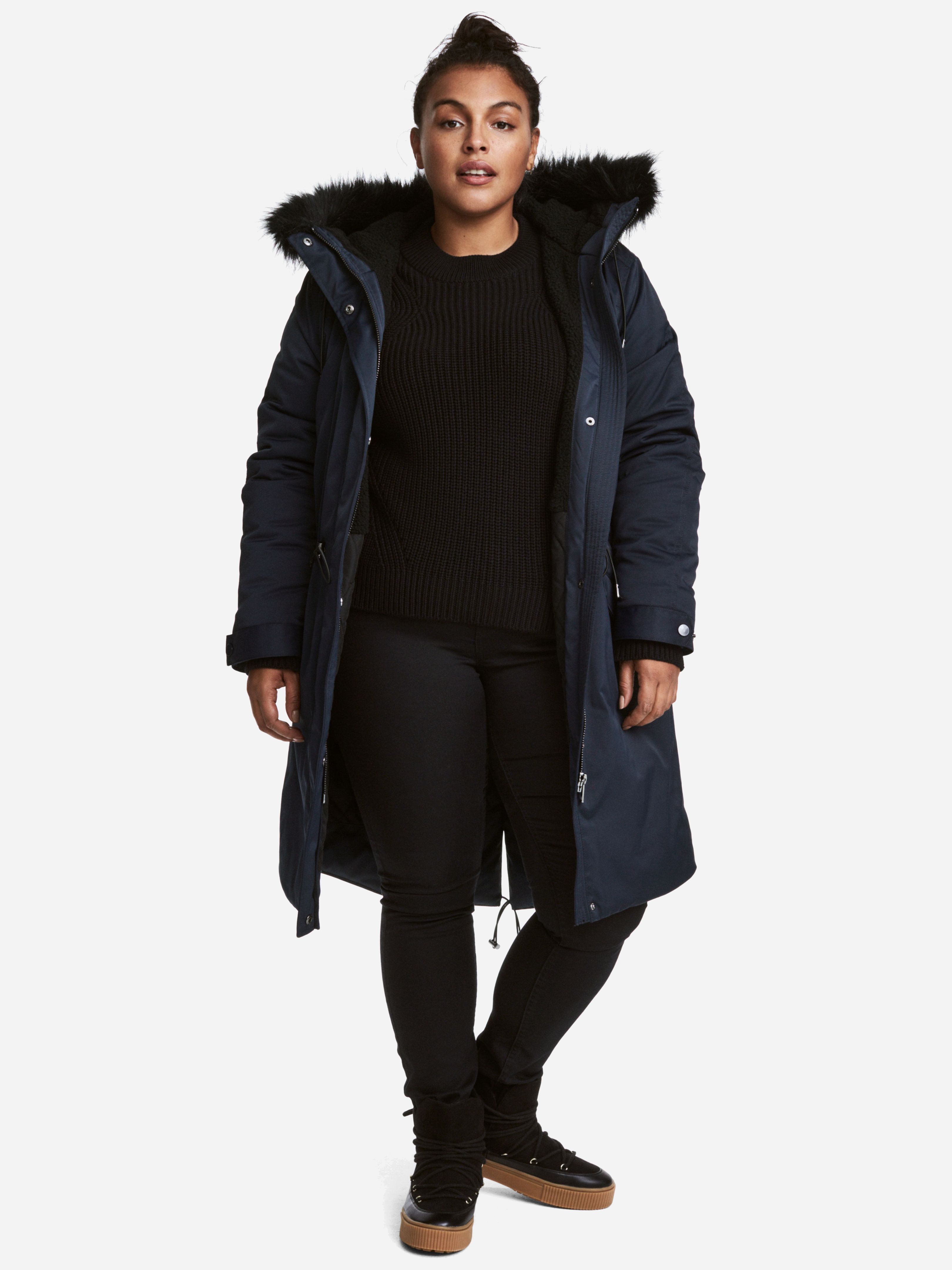 

Парка H&M XAZ155824UJST 46 Темно-синяя
