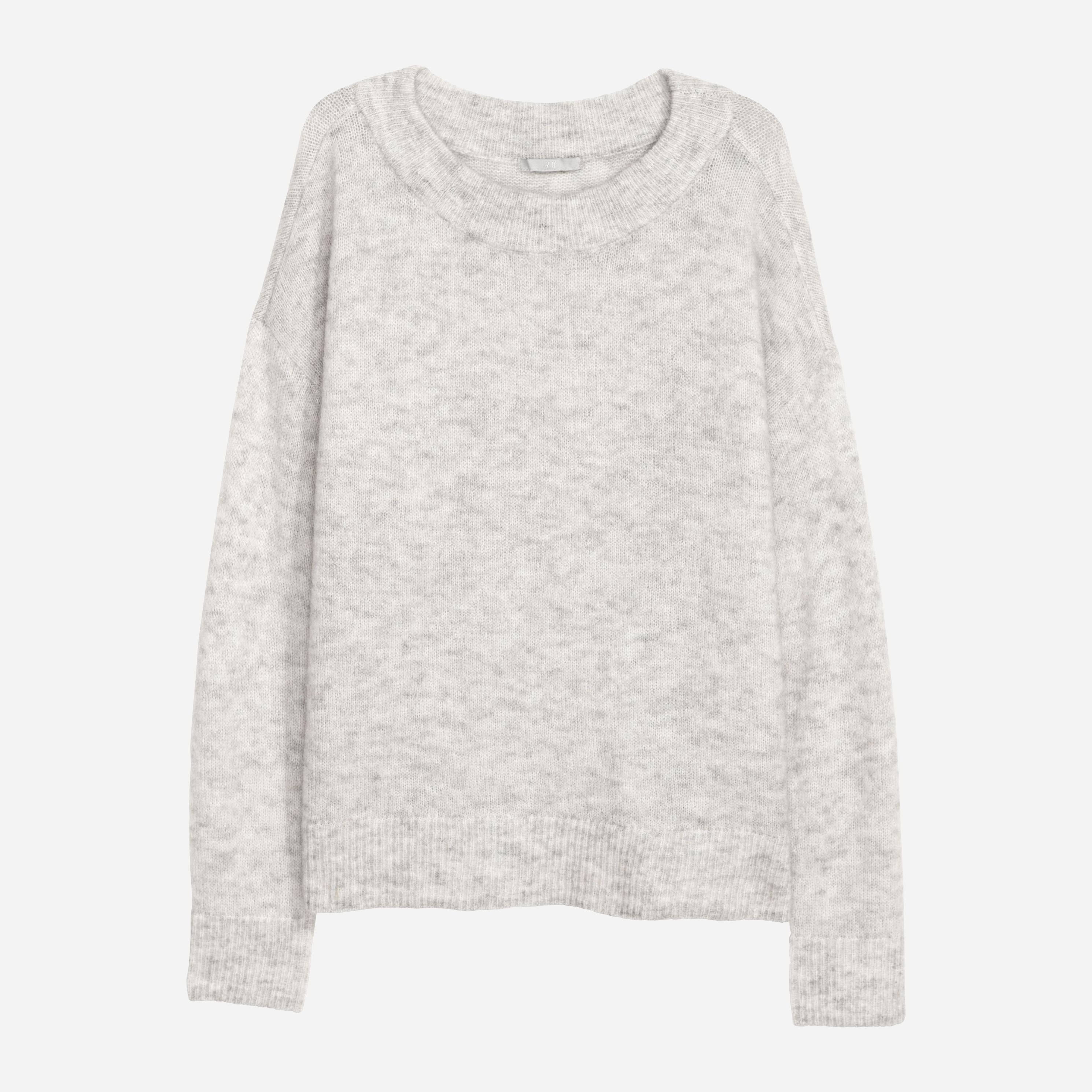 

Джемпер H&M XAZ111650ABPZ XS Светло-серый