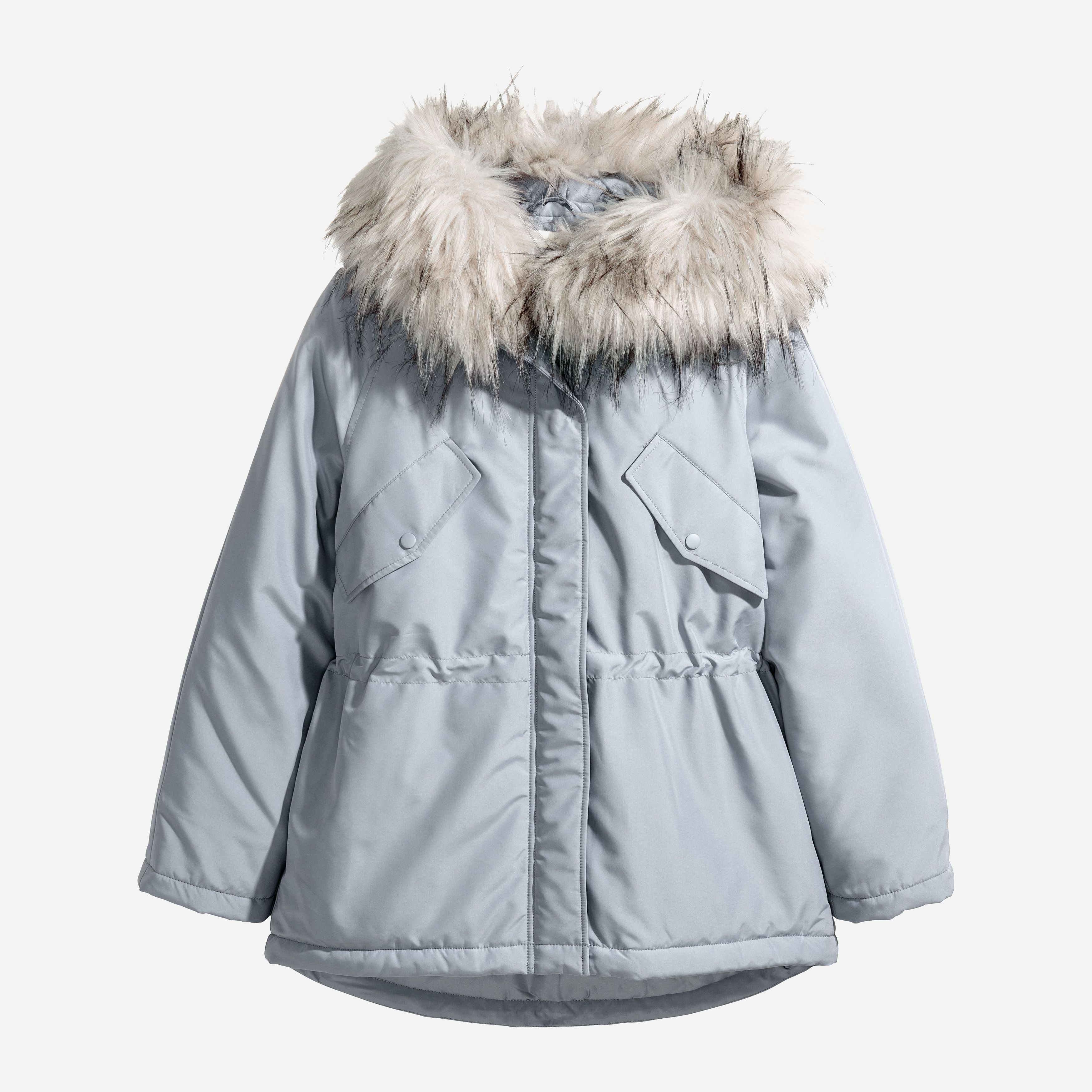 

Парка H&M XAZ181079YVAC  Светло-серая, Парка H&M XAZ181079YVAC L Светло-серая