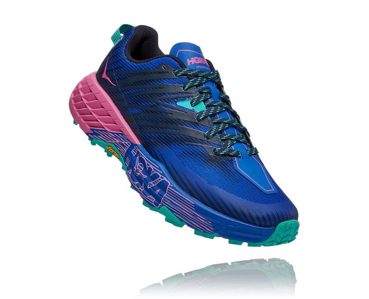 

Женские кроссовки для бега HOKA ONE ONE W SPEEDGOAT 4 1106527 DAZZLING BLUE / PHLOX PINK 2021 41,5 (EU) 26 (CM) 9 (US)