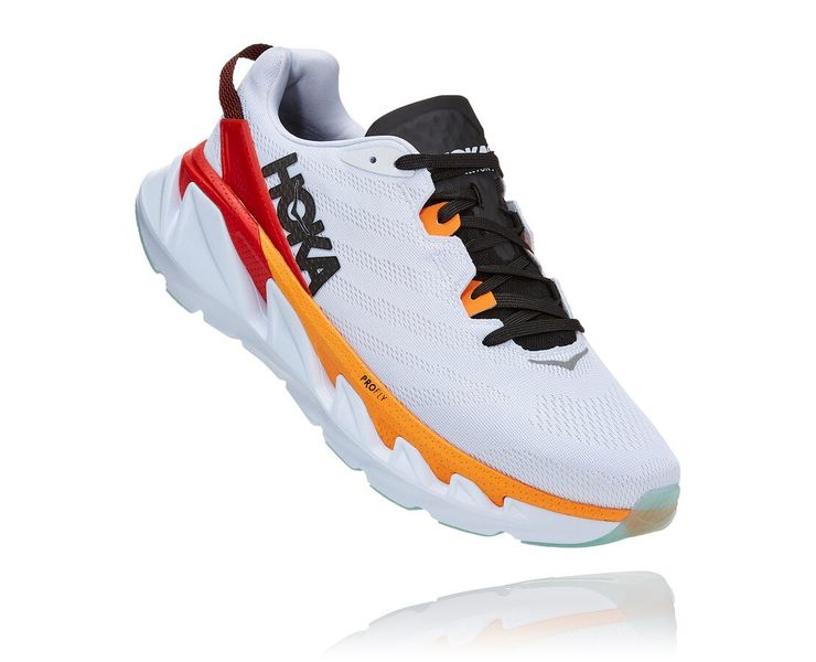 

Мужские кроссовки для бега HOKA ONE ONE M ELEVON 2 1106477 WHITE / BLAZING ORANGE 2021 45,5 (EU) 29 (CM) 11 (US)