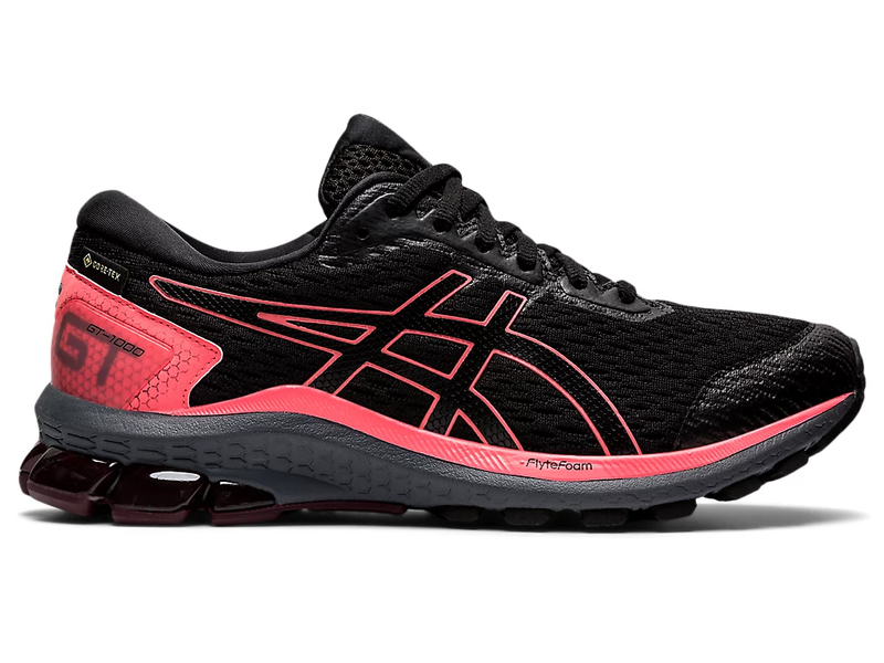 

Женские кроссовки для бега Asics GT-1000 9 G-TX 1012A765 002 DARK BLACK 2021 39 (EU), 24,5 (CM), 7,5 (US)