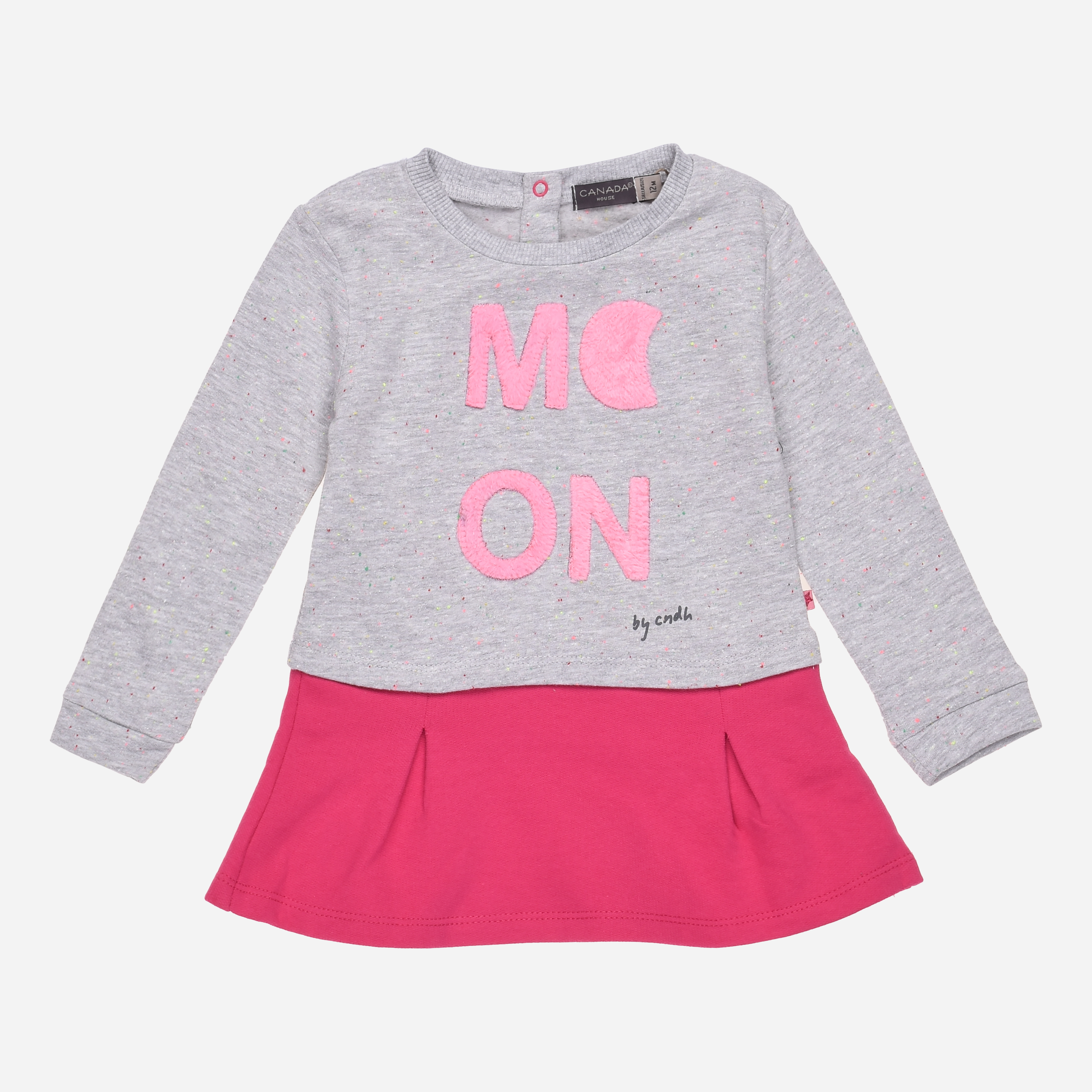 

Платье с длинными рукавами Canada House S1BA6104-512VC 86 см Разноцветное