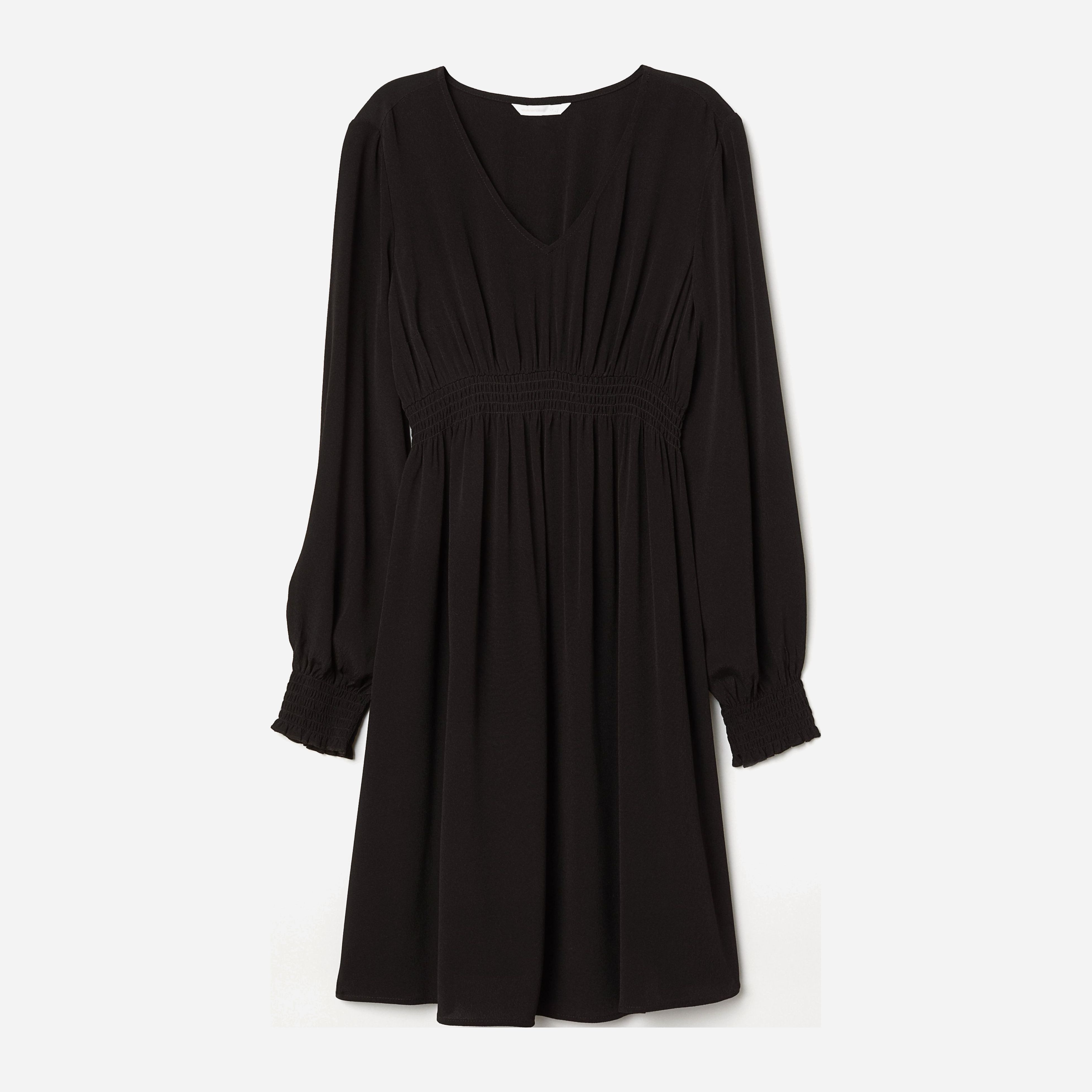 

Платье H&M XAZ140333QLAS  Черное, Платье H&M XAZ140333QLAS L Черное